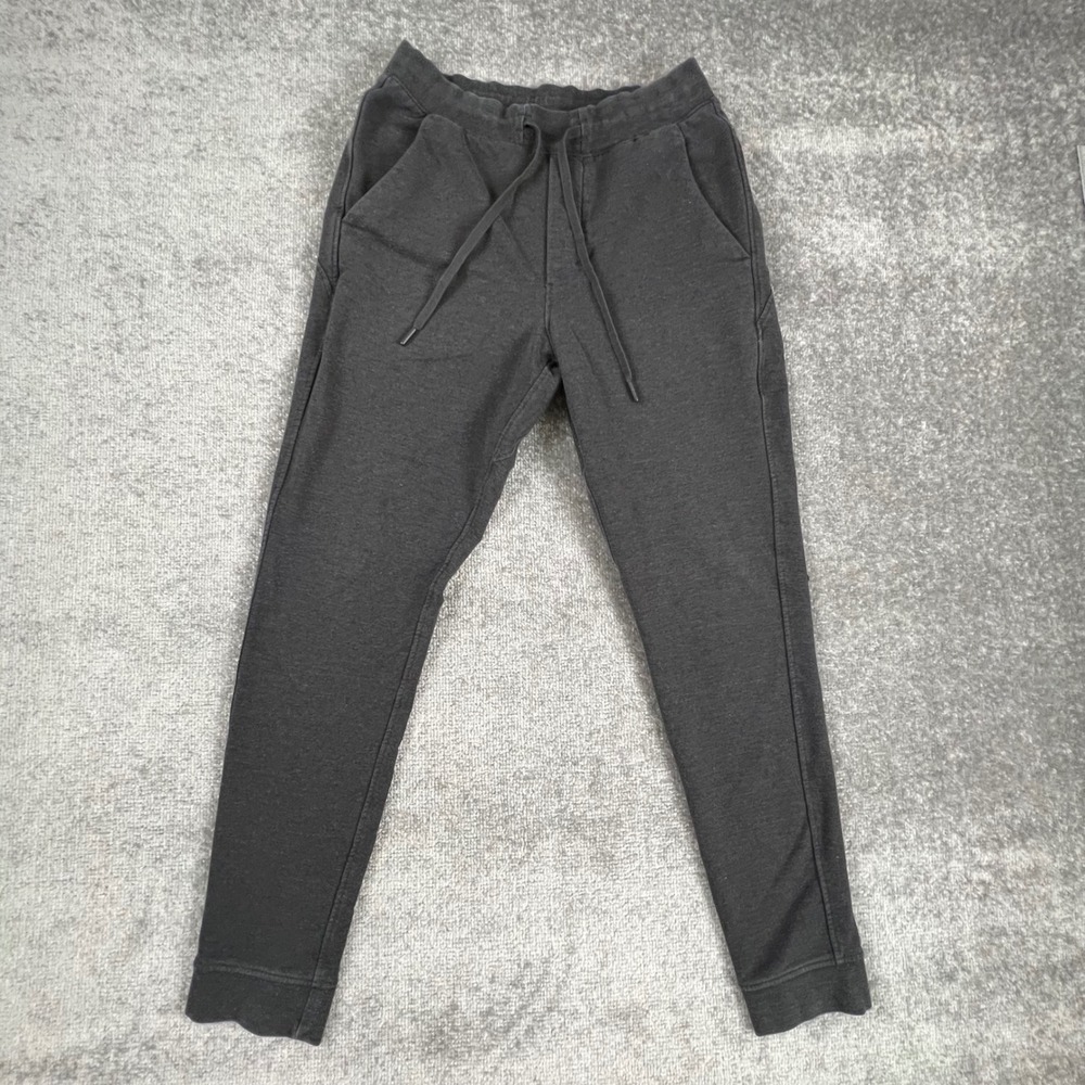 Birddogs Mens Joggers Charcoal Gray Built-in Liner Size Medium Lined Cozy Pants